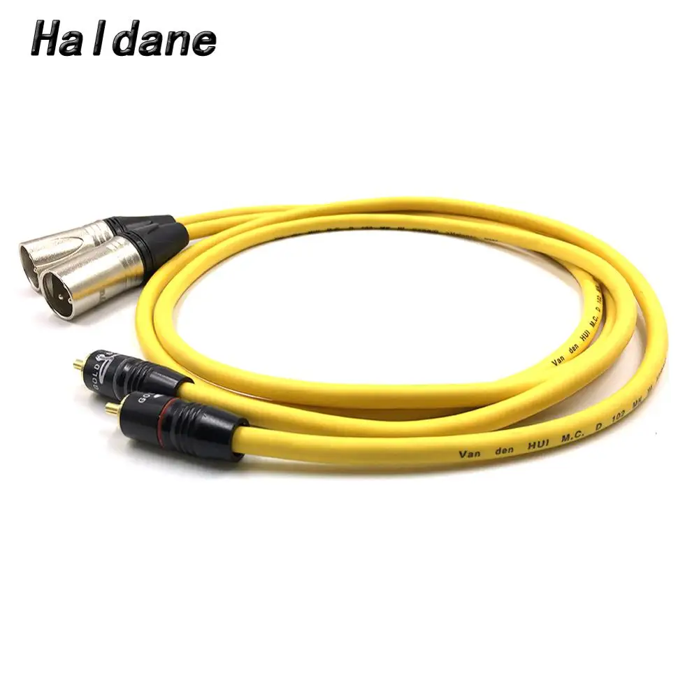 Холдейн PairTypeSNAKE 1 RCA к XLR Сделано в Китае сбалансированный аудио кабель штекер
