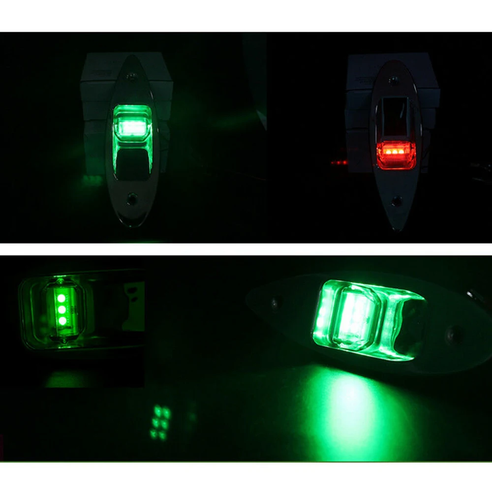 Corrosion resistant Navigation Light Wear resistance D2944 1Pair Marine