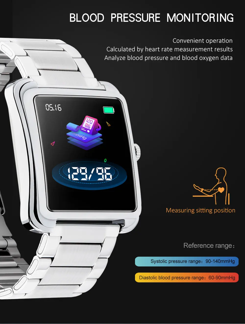 High range smart watch Clearance