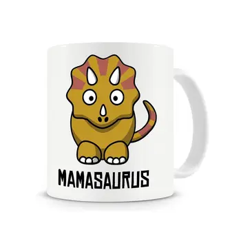 

Mamasaurus Mug, Funny Coffee Mug, Mommy Gift, New Mommy, Mom To Be Mug, Mom Mug Cup with Stirring Spoon