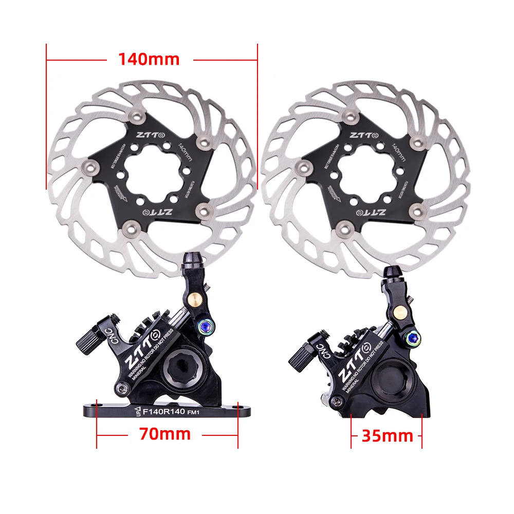 Gravel bike hydraulic disc brakes Clearance
