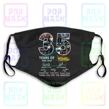 

Dust Mask with Filter 35 Years Anniversary Of Back To The Future Limited Edition Washable Reusable Mask