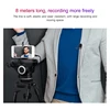 MAMEN 8m Cable Clip-On Lavalier Microphone 3.5mm Plug Condenser Mic Vlog Recording Microfono For DSLR Camera Phone PC Tablet ► Photo 2/6