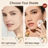 FOCALLURE Air Cushion Poreless BB Cream Waterproof Long Lasting Brighten Face Concealer Matte Foundation Cosmetics With Puff 4