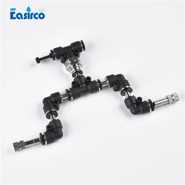 Hüllő Ködös Mister Gyors Összekötő Fúvóka Terrárium Páratartalommal Vivariums Hűtés Állítható (1Set/Pack) - Image 2