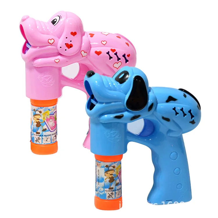 

Gallop Cheng CHILDREN'S Toy Fully Automatic Large Size Dalmatians Bubble Gun with Light And Music Blowing Bubbles Toy