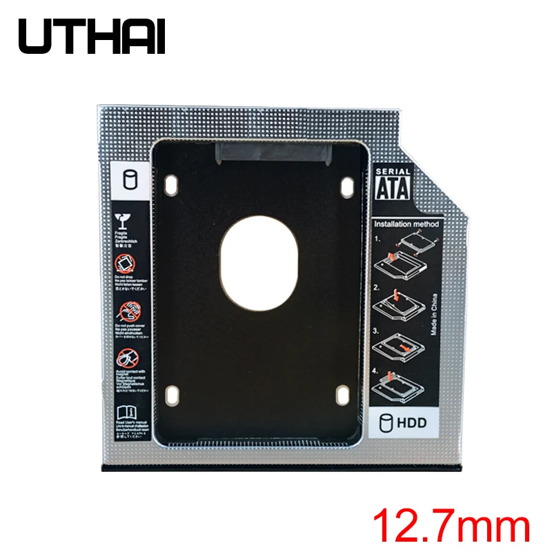 UTHAI T01 cd rom диск кронштейн для ноутбука Внутренний корпус 2 5 дюймов SATA I II III жесткий