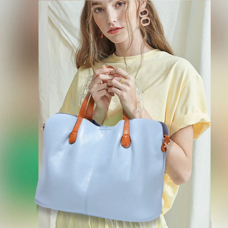 

PU women's bag 2019 new fashion explosions slung portable two pieces