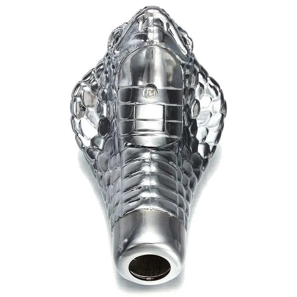 Vehemo LED Eyes Cobra Car Gear Shift Knob Auto Gear Shift Knob Lever Manual Gear Shift Knob Truck Gaitor Boot Universal SUV