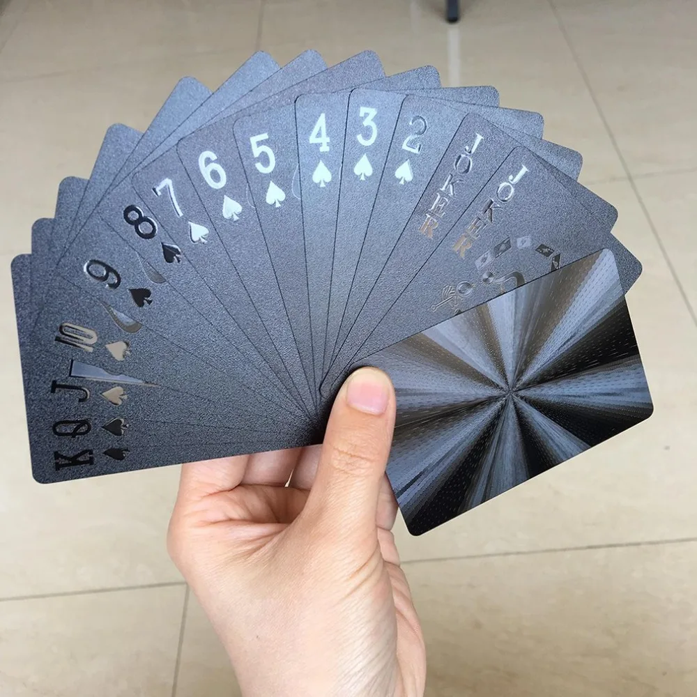 Goldenleaf Позолоченные игральные карты покерный набор Pokerstars вечерние настольные игры прочные водостойкие карты