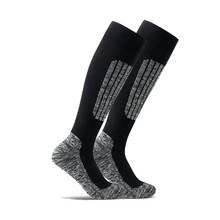 Взрослый Лыжный Спорт носки; гольфы для девочек длиной до колена из дышащего материала впитывает пот абсорбент дезодорации Полотенца дно Спорт на открытом воздухе Колготки чулочно-носочные изделия;