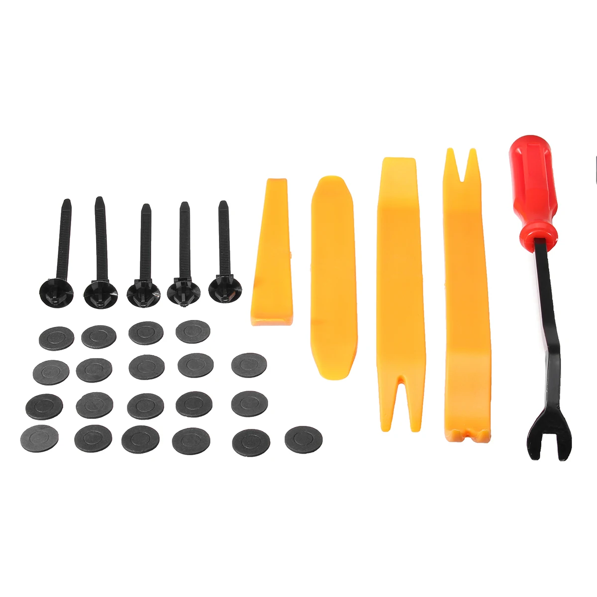 299pcs/Set 18 Size Car Body Rivets Push Retainer Pin Clip Tailgate Handle Rod Clip Door Trim Moulding Assortments Kit With Box