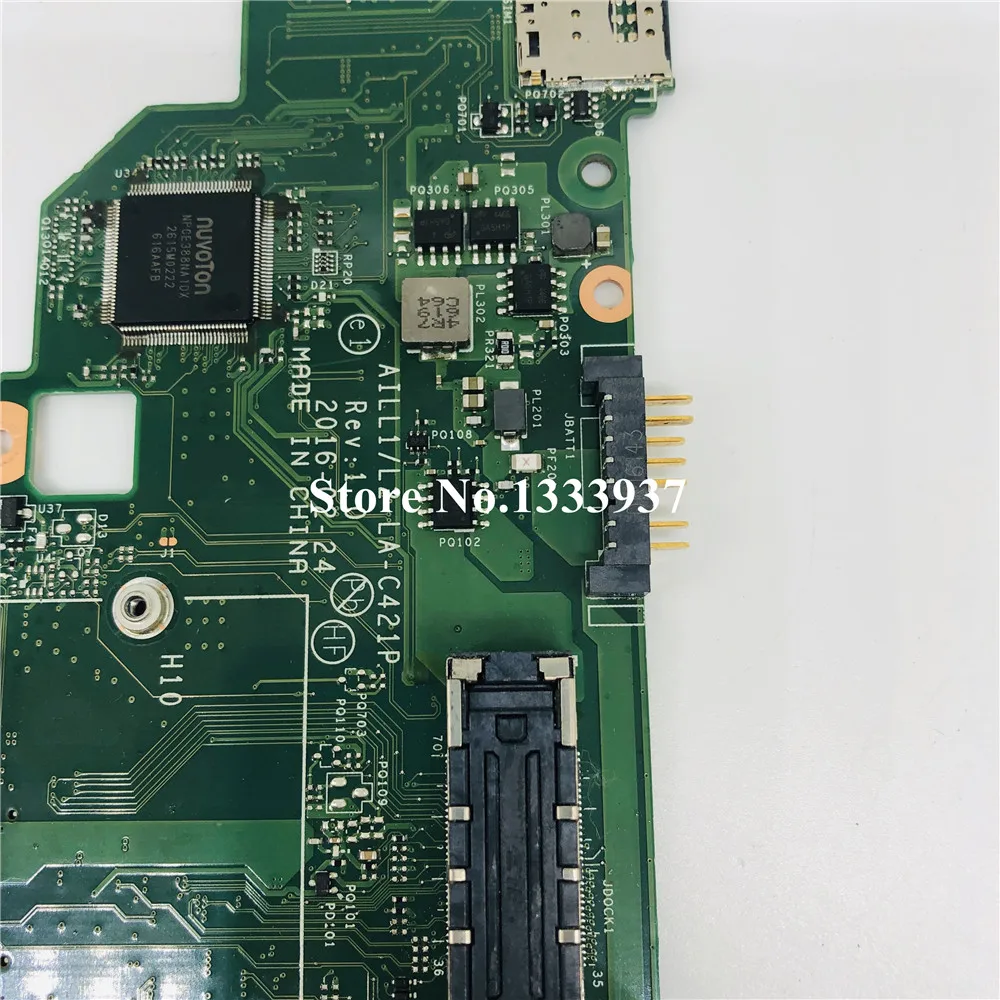 Greatest  AILL1/L2 AILL3 LA-C421P mainboard For Lenovo Thinkpad L560 laptop motherboard i5-6200U SR2EY