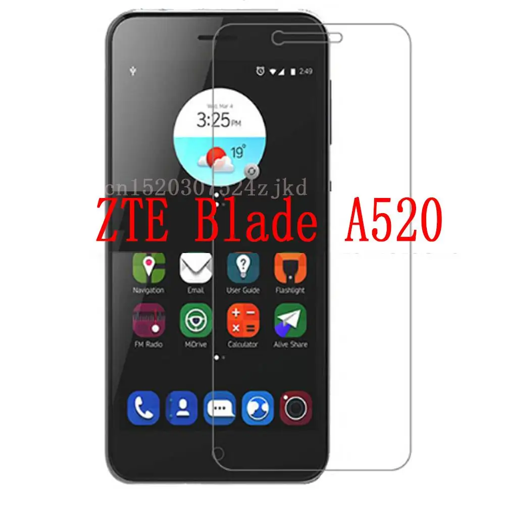 Для ZTE Blade A520 закаленное стекло 9H 2.5D Премиум Защитная пленка для экрана A 520 BA520 5 0
