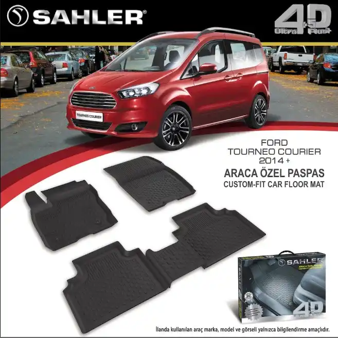 ford transit custom rubber floor mats 2020