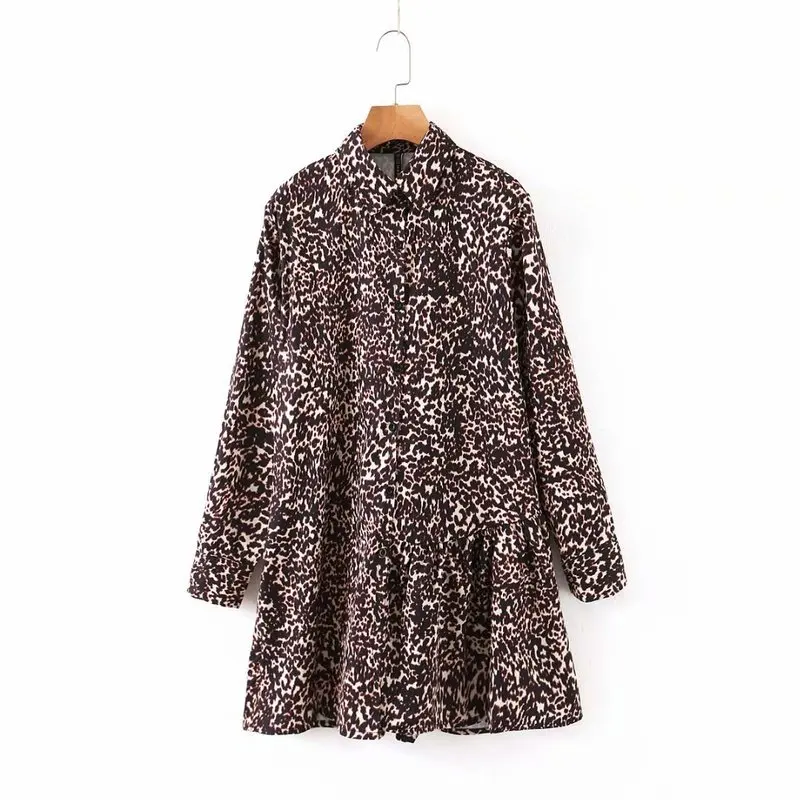 Xz40-2265 European and American fashion Printed Dress | Женская одежда
