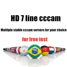 CCCams Spain 7 Clines most stable CCCams Server HD for Satellite TV Receptor Freesat V7 HD Astra Hotbird CCCams Germany