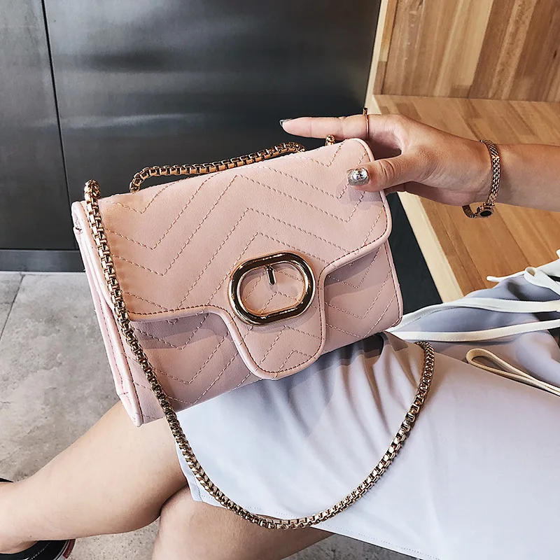 

Summer New Arrival INS Bag Women's 2020 New Style Fashion Versatile Shoulder Korean-style Fairy CHIC Chain Shoulder Bag