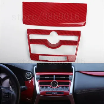 

ABS Chrome Central control decoration dashboard decoration Panel frame For Lexus NX series NX300H NX200T 2015-2019