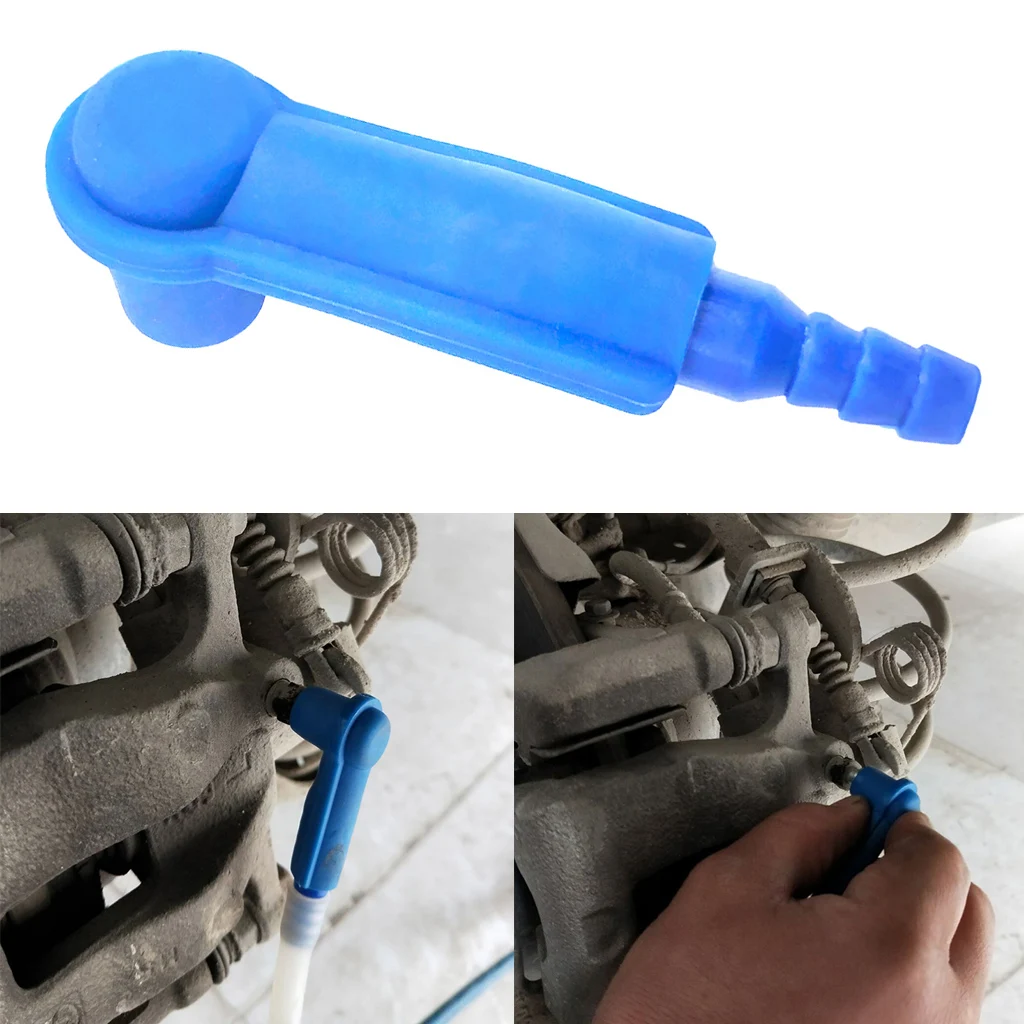 Oil Pumping Pipe Car Brake System Fluid Connector Oil Drained Quick Exchange Tool Filling Equipment Blue Brake Exchange