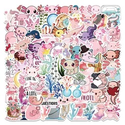 Lot de 10, 30, 50 ou 100 pièces d'autocollants Kawaii en forme d'animal, étiquette Graffiti, dessin animé, bouteille d'eau, téléphone, ordinateur portable, Scrapbook, journal intime, jouet pour enfants 