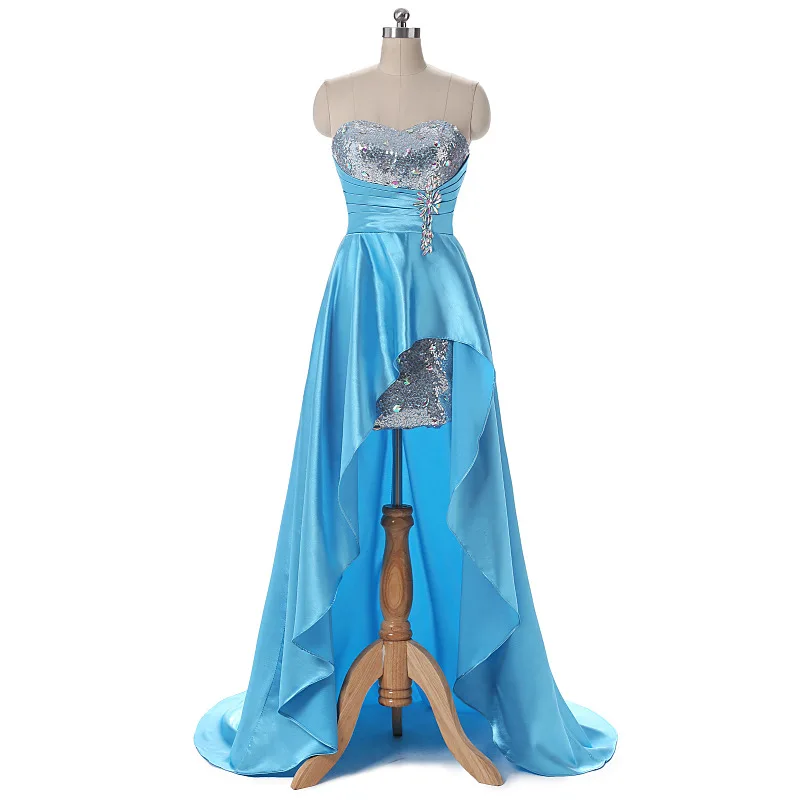 Popodion Rhinestone Knee Length Dress Cocktail Dress Cocktail Dresses Robe for Party WED90589