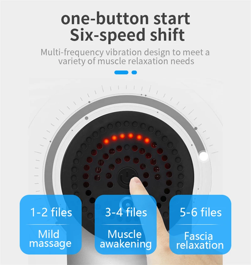 Massage Gun Deep Muscle Relaxation Massager Gun Nice Yoga Fitness Anti-cellulite Massage Gun Electric Stimulator Health Care