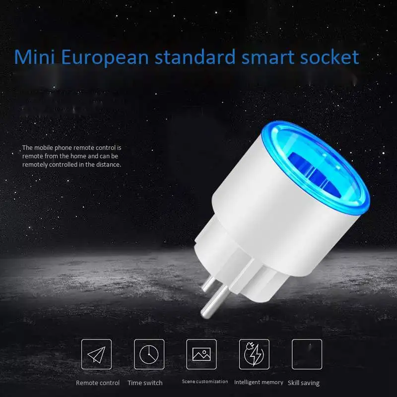 AAAE Top-Smart Plug Wi-Fi розетка управления энергопотреблением таймер переключатель ЕС розетка Голосовое управление от Alexa Google Home Ifttt
