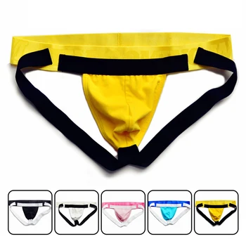 

breathable low waist sexy thong hot Europe and the new summer fashion personality men's underwear comfortable jockstrap