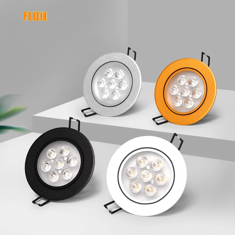

Round Dimmable LED Downlight Ceiling Spotlight 3W~24W AC110-230V Ceiling Ceiling Recessed Light Indoor Lighting