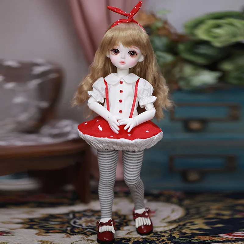 Shuga Fairy Muki BJD Doll 1/6 about 26cm Girls Dolls for Girl YOSD Ball Jointed Doll Resin Toys for Kids Gift For Children