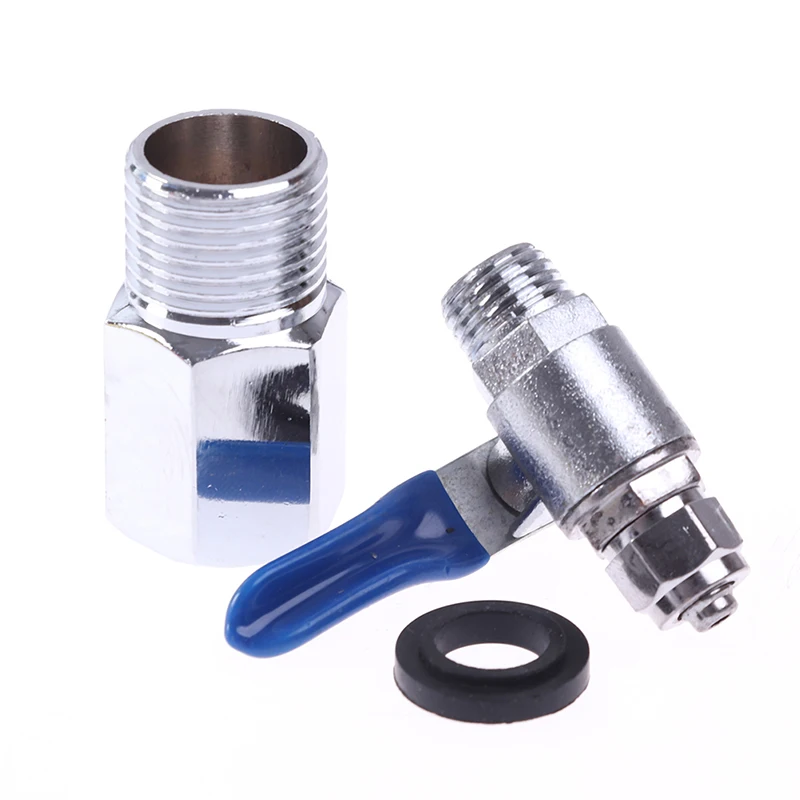 1PC Feed Filter Water Adapter Ball Valve Tap Reverse Osmosis Switch Alloy Durable 1/2" Female to 1/4" Water Filter System