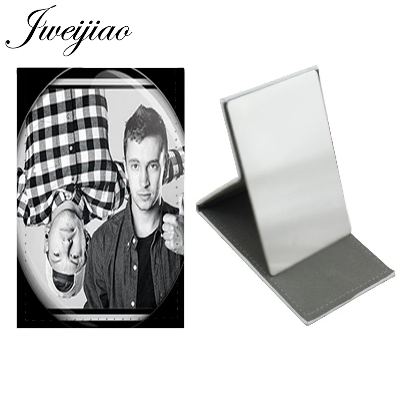 H268 JWEIJIAO twenty one pilots настольное зеркало из нержавеющей стали складной кожаный макияж инструменты для красоты дорожный кошелек зеркало H267 - Цвет: H268