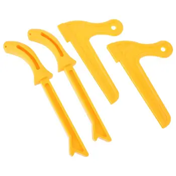 

4Pcs/Set Yellow Safety Hand Sawdust Wood Saw Push Stick for Woodworking Tool Kit for tools