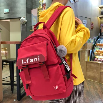 

DCIMOR High quality waterproof nylon Women Backpack Female Large capacity schoolbag for Teenage Girls Book Mochilas Travel Bags