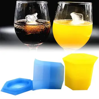 

2Pcs Animal Hippo Lion Elephant Silicone Ice Cube Tray Pan Chocolate Jelly Mold DIY Ice Cube Mold Whiskey Ice Tray Mold Creative