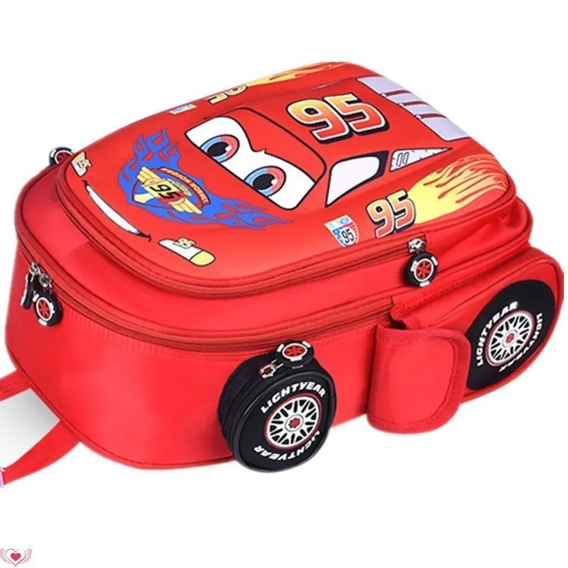 

Kindergarten School Bag BOY'S Car CHILDREN'S Preschool Children Baby Backpack 3-5-6-8-12-Year-Old 7