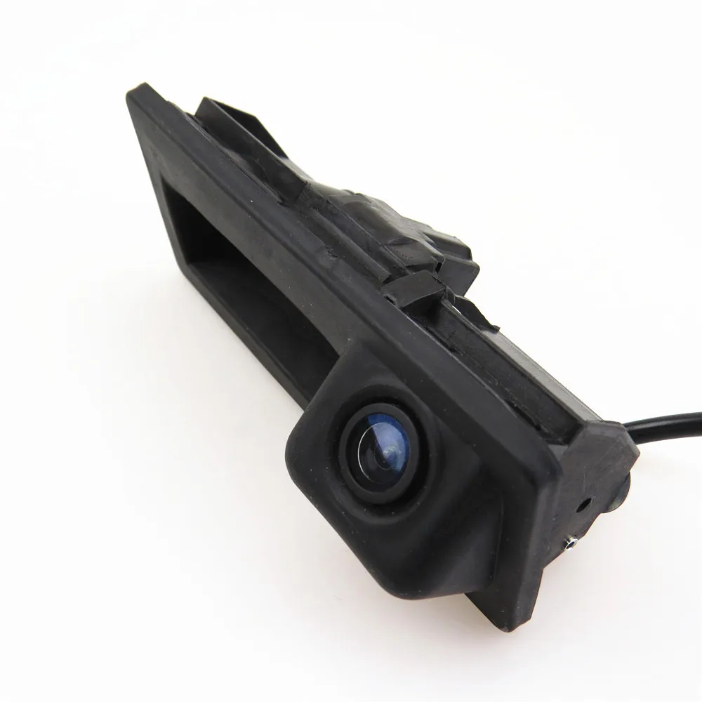 Автомобильная RGB камера заднего вида RWSYPL 12 В веб + шлейка для Tiguan 2011 2012 RNS510 RCD510 5ND 827