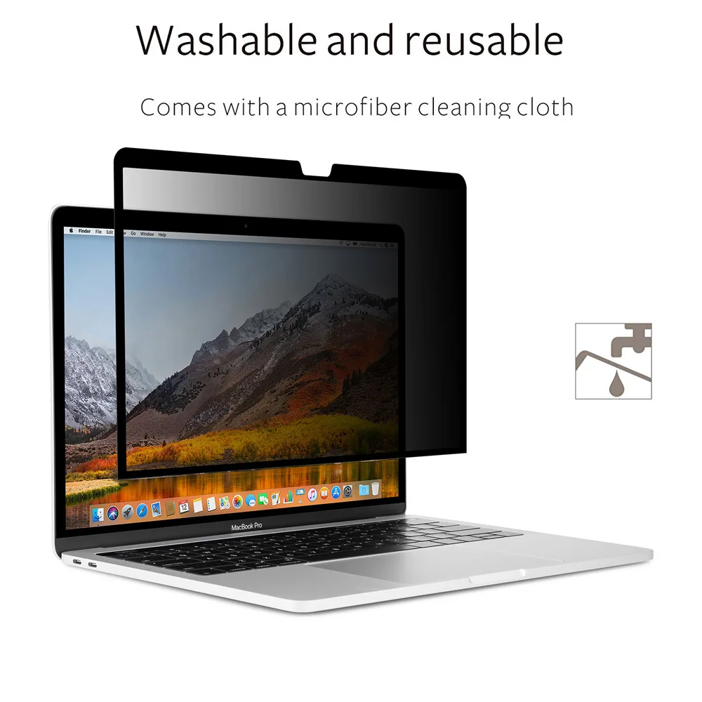 Easy install Privacy Filter Screen Protector film For /7 New MacBook Pro13 For New MacBook Air13.3 ID model A1932