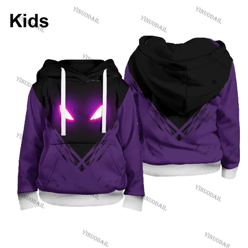 

Brawling Cartoon Hoodie NITA Stars Shooting Game 6 To 19 Years Kids Leon Sweatshirt 3D Hoodie Boys Girls Tops Teen Clothes