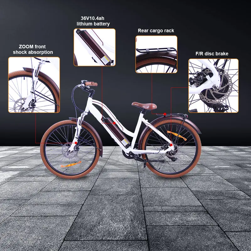 Sale EZBIKE Electric bicycle 500W City Bike Oil Spring Suspension Fork ebike Pedal Assist Bicycle Long Endurance electric bicycle 1 Sale EZBIKE Electric bicycle 500W City Bike Oil Spring Suspension Fork ebike Pedal Assist Bicycle Long Endurance electric bicycle 1
