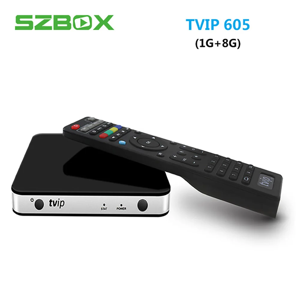 ТВ Приставка Smart TV IP605 с четырехъядерным процессором Amlogic S905X 1 ГБ 8 2 4 Wifi