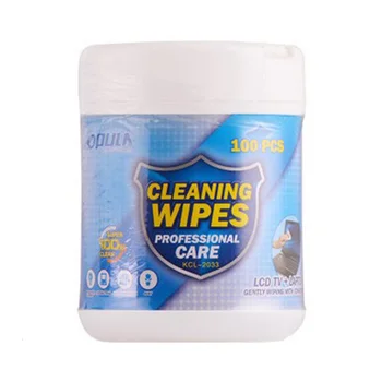 

100Pcs Alcohol Wet Wipe Disposable Disinfection Antiseptic Clean Nursing Tissue Skin Cleaning Care Jewelry Phone Clean Wet Wipe