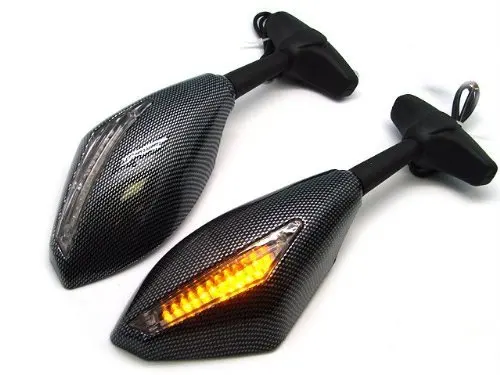 1 х пара мотоциклетных зеркал заднего вида для Suzuki для Yamaha