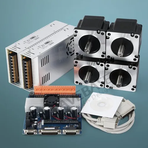 ENGMATE 4 Axis CNC Kit TB6600 Driver HB Nema34 637oz-in Motor 36V PSU For DIY | Обустройство дома