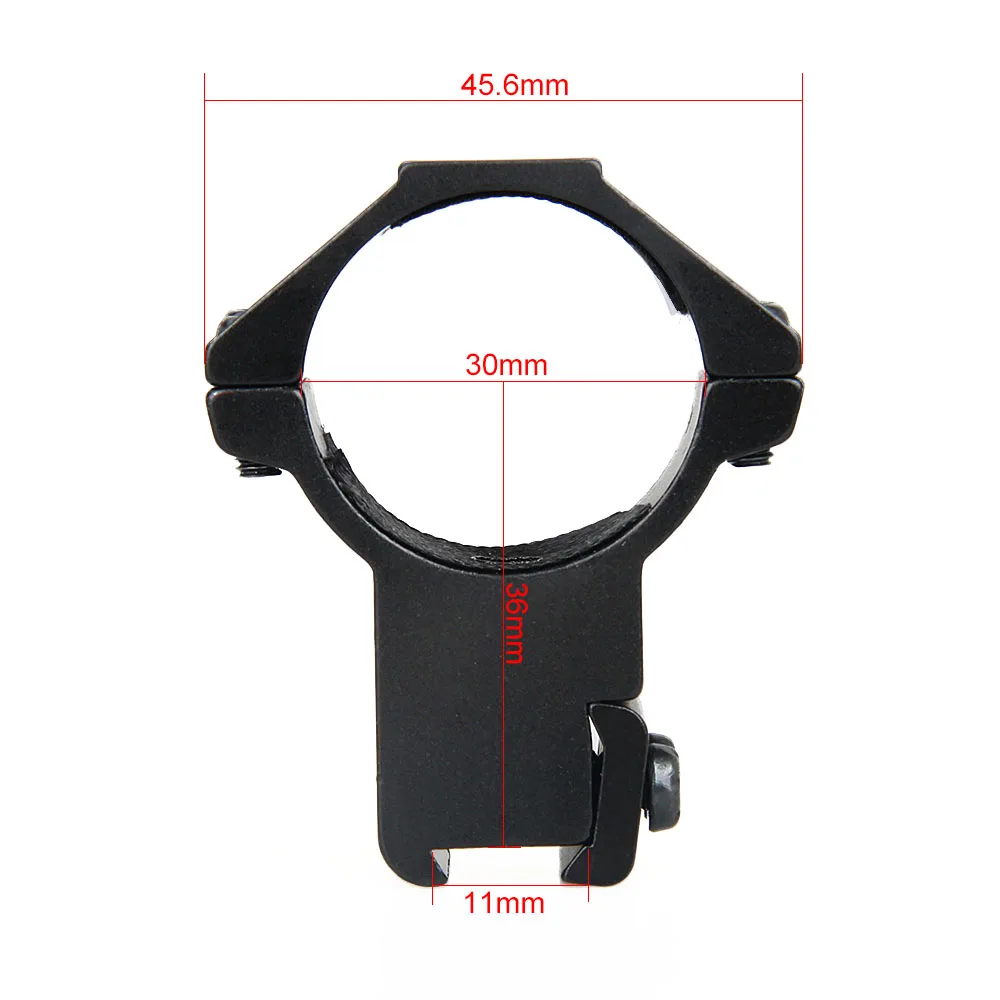 Койот 11 мм Picatinny/Weaver rail средний профиль 2 шт 30 мм кольца see-thru Scope Mount GZ240115B