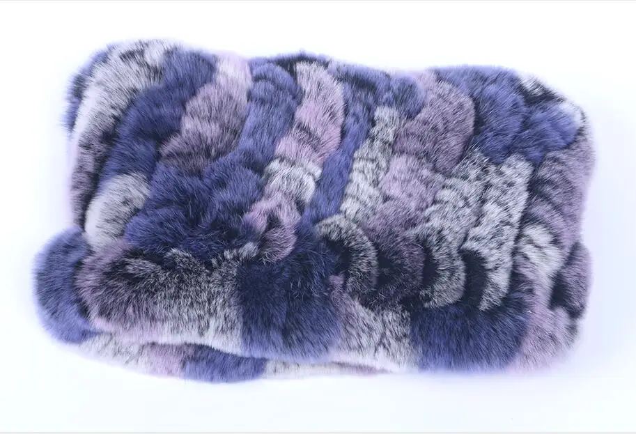 multicolor 3 YCFUR, Женская повязка, тюрбан, шарф, натуральный мех, повязки для волос, шарфы для девочек, 2 использования, эластичный шарф, повязки на голову для женщин - Цвет: multicolor 3