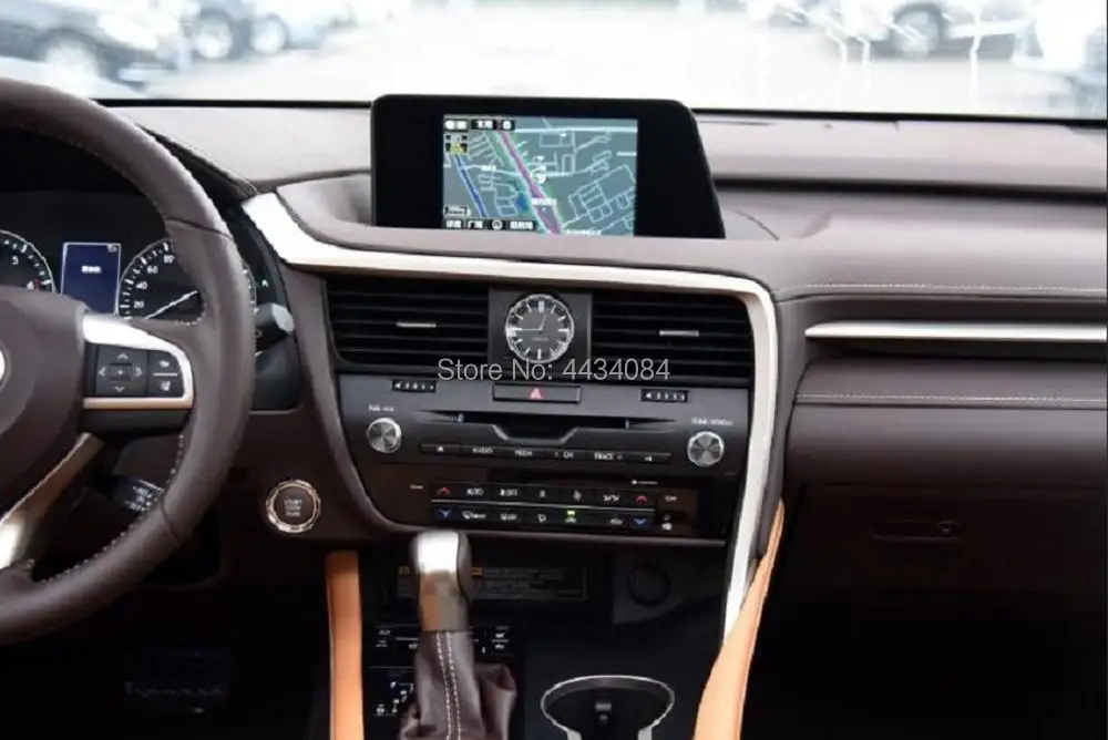 Ouchuangbo 12,3 дюймов Автомобильный стерео аудио плеер с GPS для Lexus RX RX200 RX350 RX450- Поддержка 8 ядер 2 ГБ+ 32 ГБ, android 7,1 OS
