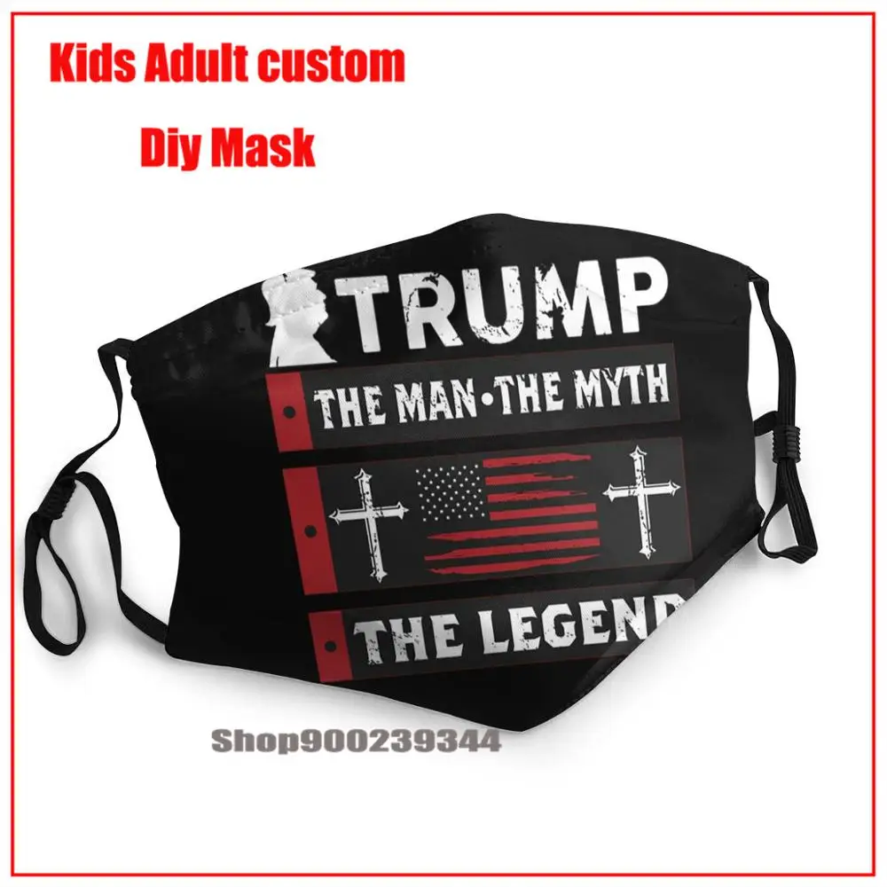 MAGA My Ass оправдано Трамп Марк маска Французский флаг взрослая многоразовая