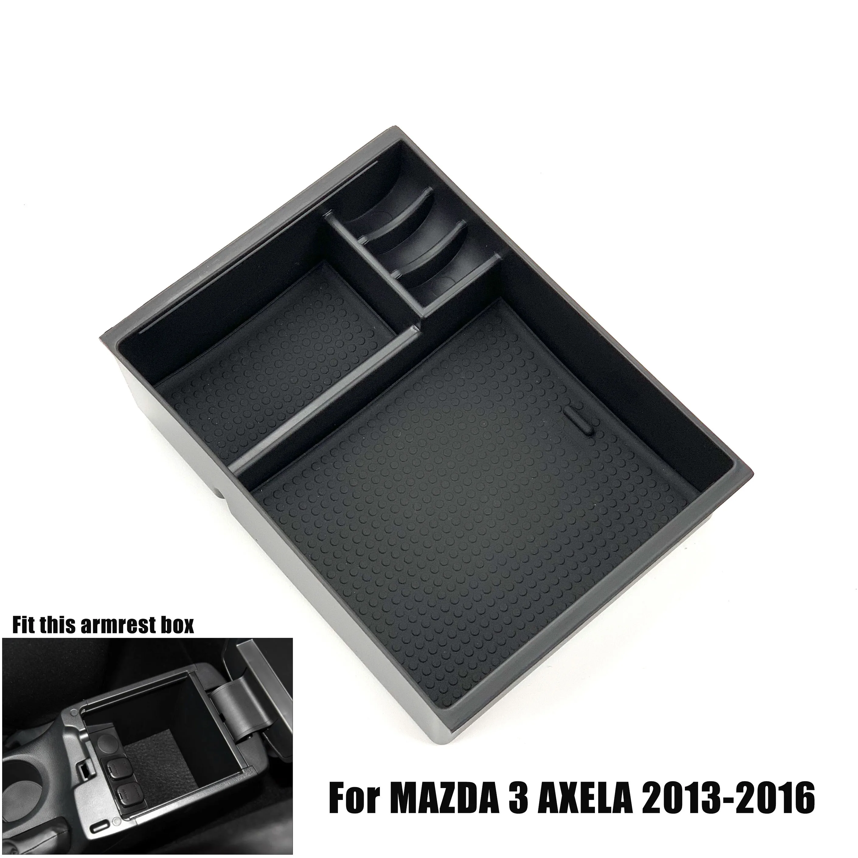 

Car Styling Accessories Central Armrest box Storage Tray Glove Pallet For MAZDA 3 6 AXELA ATENZA CX-5 CX5 CX-8 CX8 CX-9 CX9